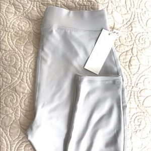 SASKI COLLECTION HIGH WAIST LEGGINGS in Cement